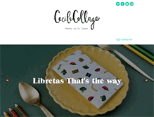 Tablet Screenshot of cecilecollage.es